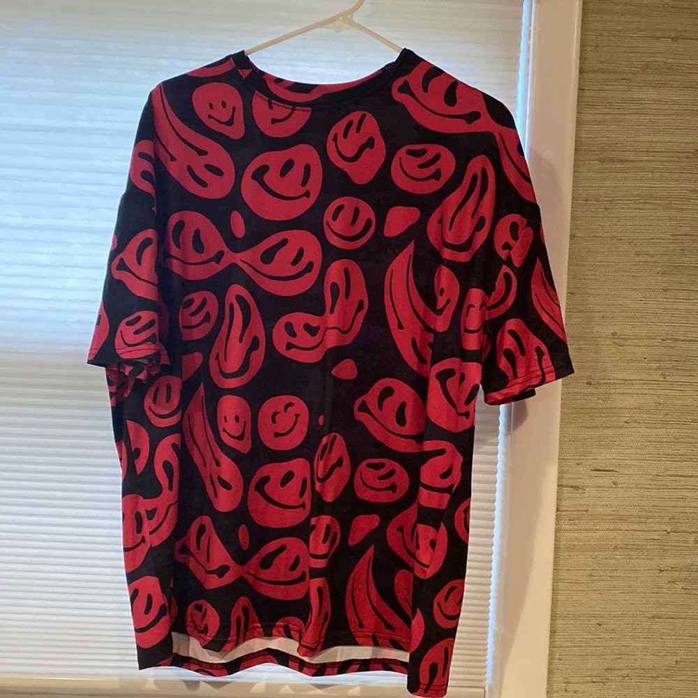 Happy Face Oversized Shirt